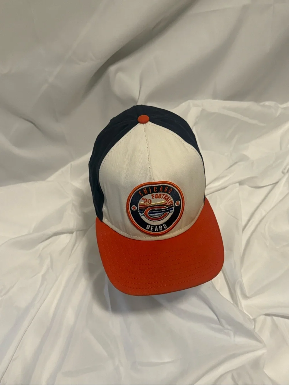 Kids Orange, Navy & Cream Baseball Hat